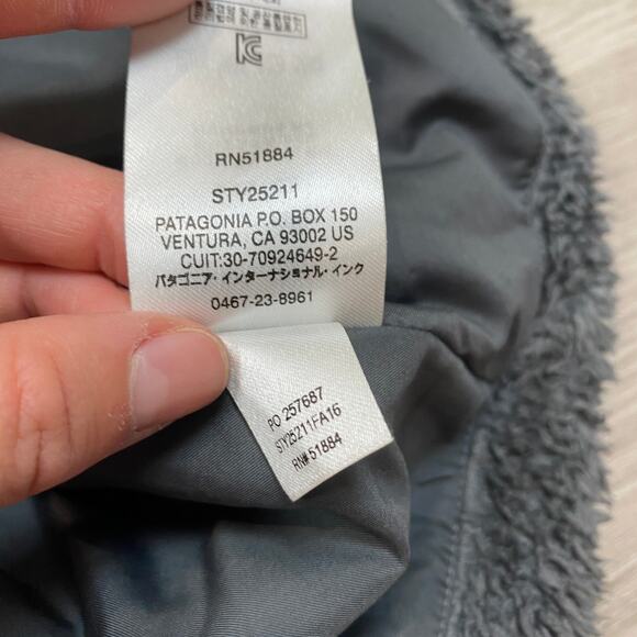 Patagonia Los Gatos Fleece Full Zip Sweater Jacket Women's L Gorpcore - Picture 8 of 10